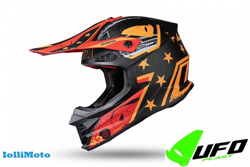 Casco cross ufo intrepid per - casco,