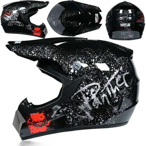 Casco moto bambini fuoristrada - moto,
