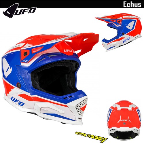 Casco cross enduro - casco, fibra