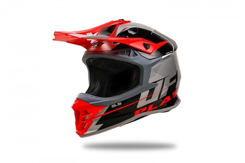 Casco ufo intrepid 2024 rosso - casco,