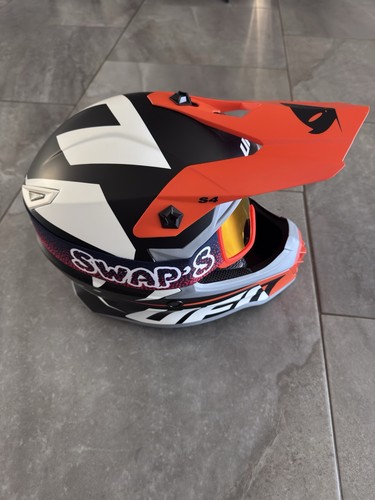 Casco cross ufo nuovo - casco,